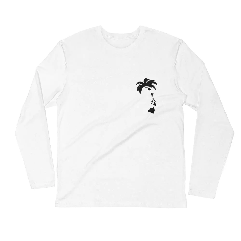 Long Sleeve Fitted Crew