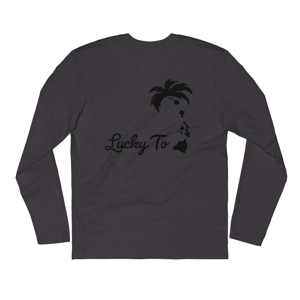 Long Sleeve Fitted Crew