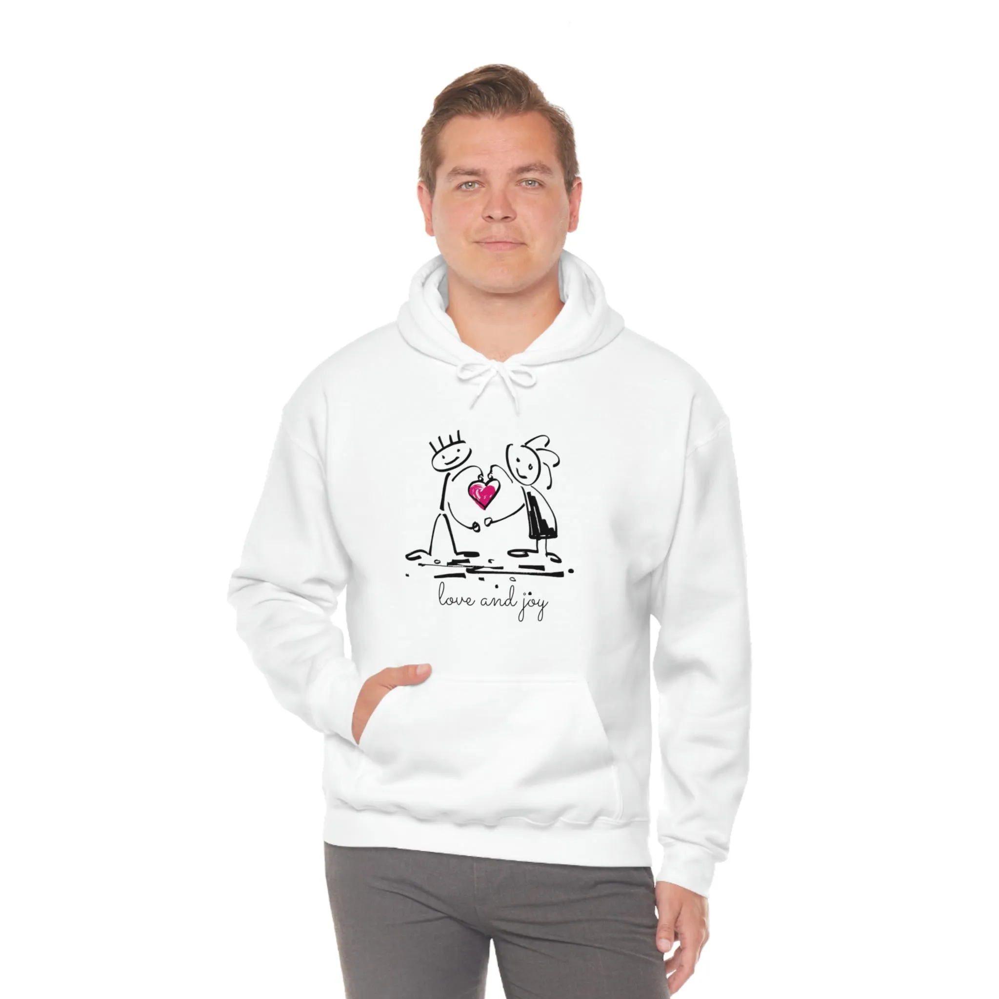 'Love & Joy Together' Unisex Hoodie