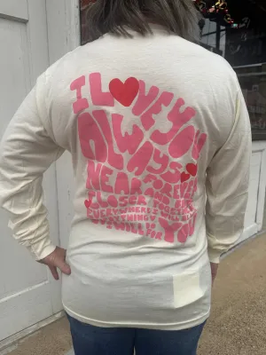 Love You Always Forever Tee: Oatmeal