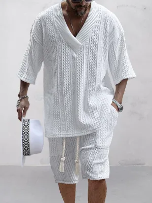 Luca Riviera Cable-Knit Set