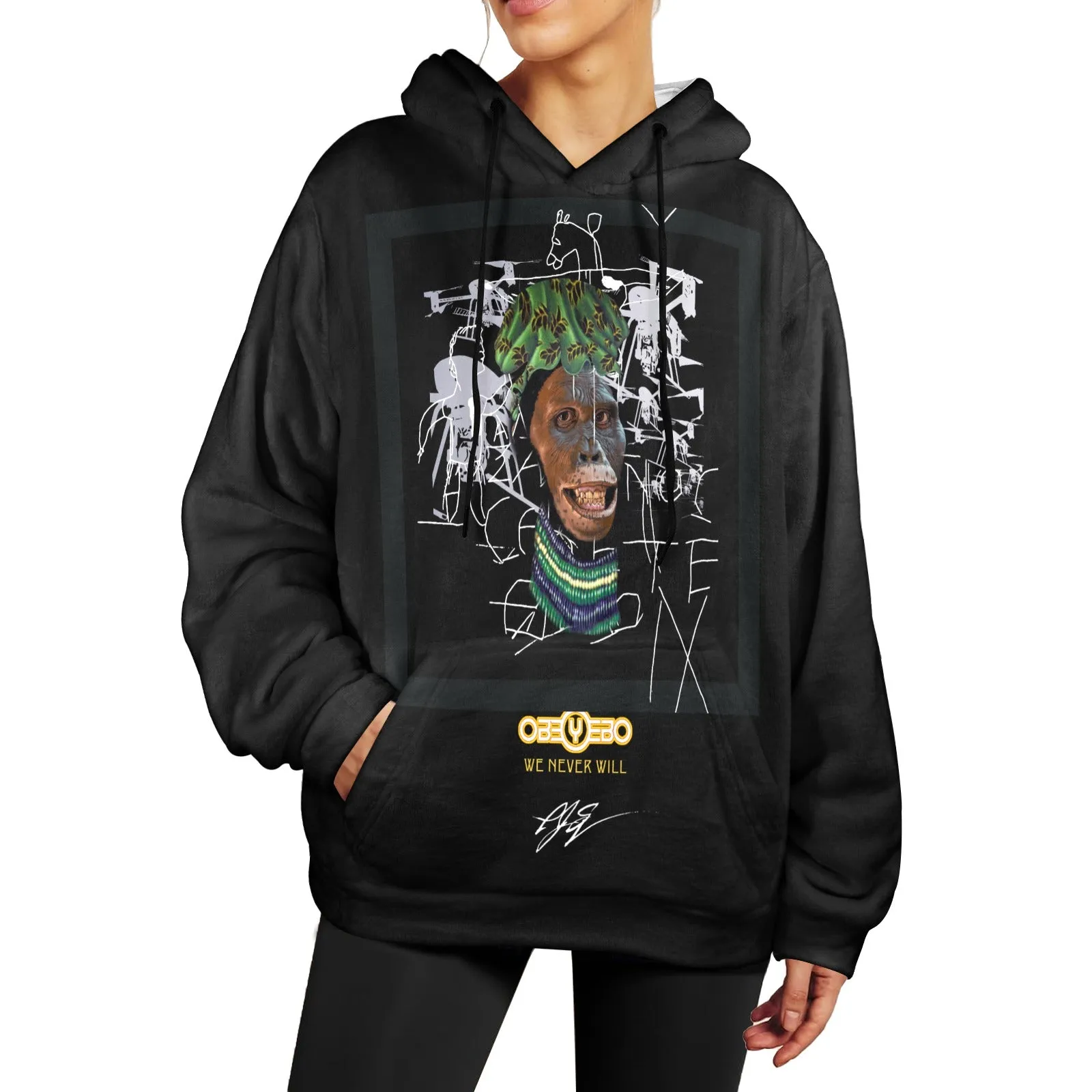 Lucy All Dressed Up With Nowhere To Go Women's Flannel Hoodie