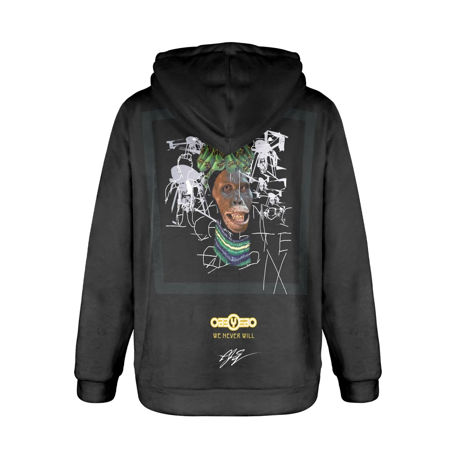 Lucy All Dressed Up With Nowhere To Go Women's Flannel Hoodie