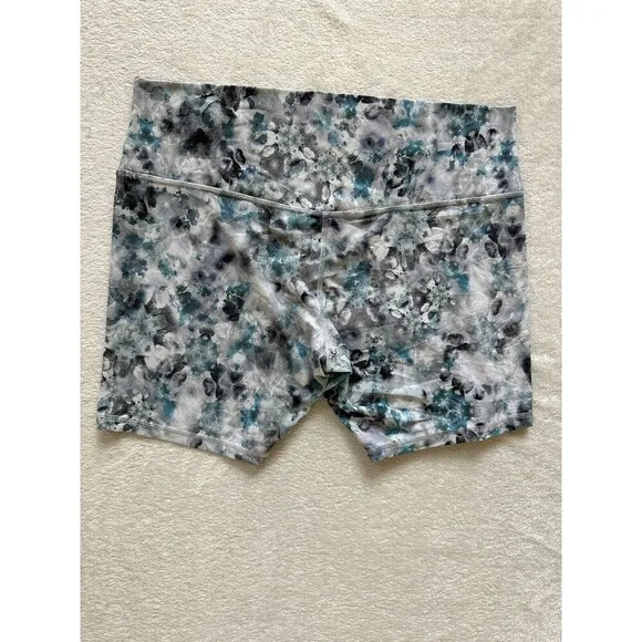 Lululemon Align Shorts sz 20 High Rise 6” Inseam Kaleidofloral Multi NULU