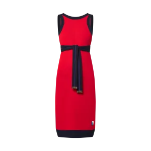 LV x AC Wrap Tie Dress