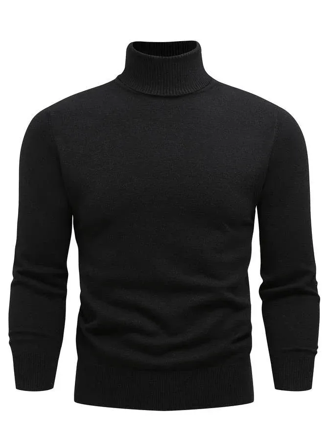 Lysander - men's versatile turtleneck sweater