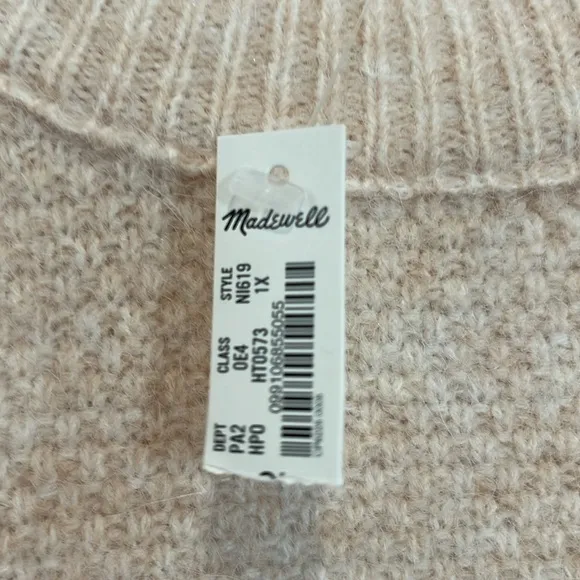 Madewell Women’s Havener Pullover Sweater.
