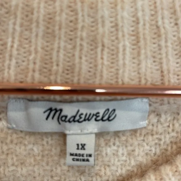 Madewell Women’s Havener Pullover Sweater.