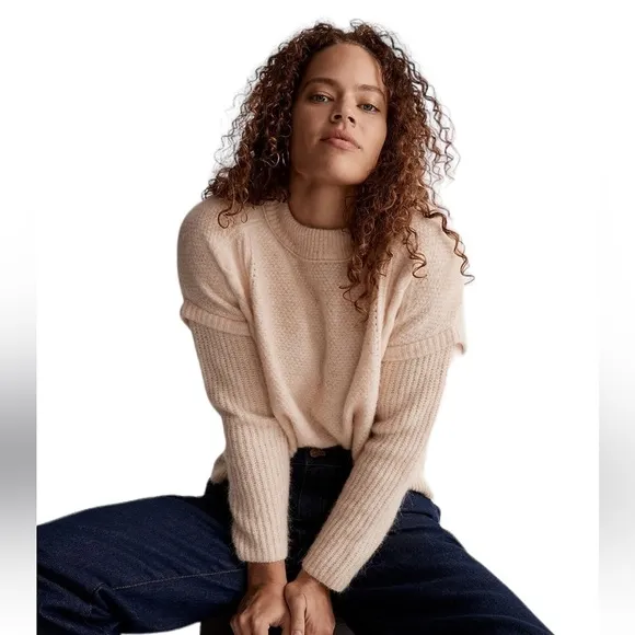 Madewell Women’s Havener Pullover Sweater.
