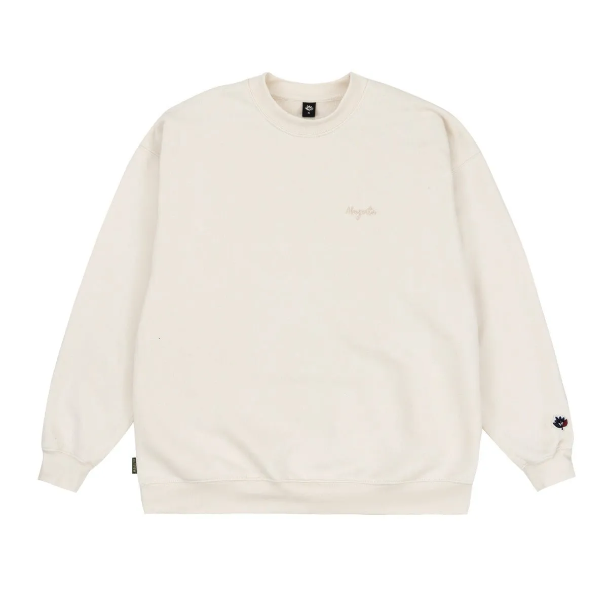 MAGENTA SCRIPT CREWNECK