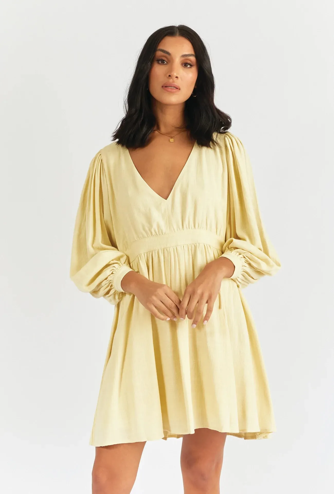 Marcela Mini Dress Butter