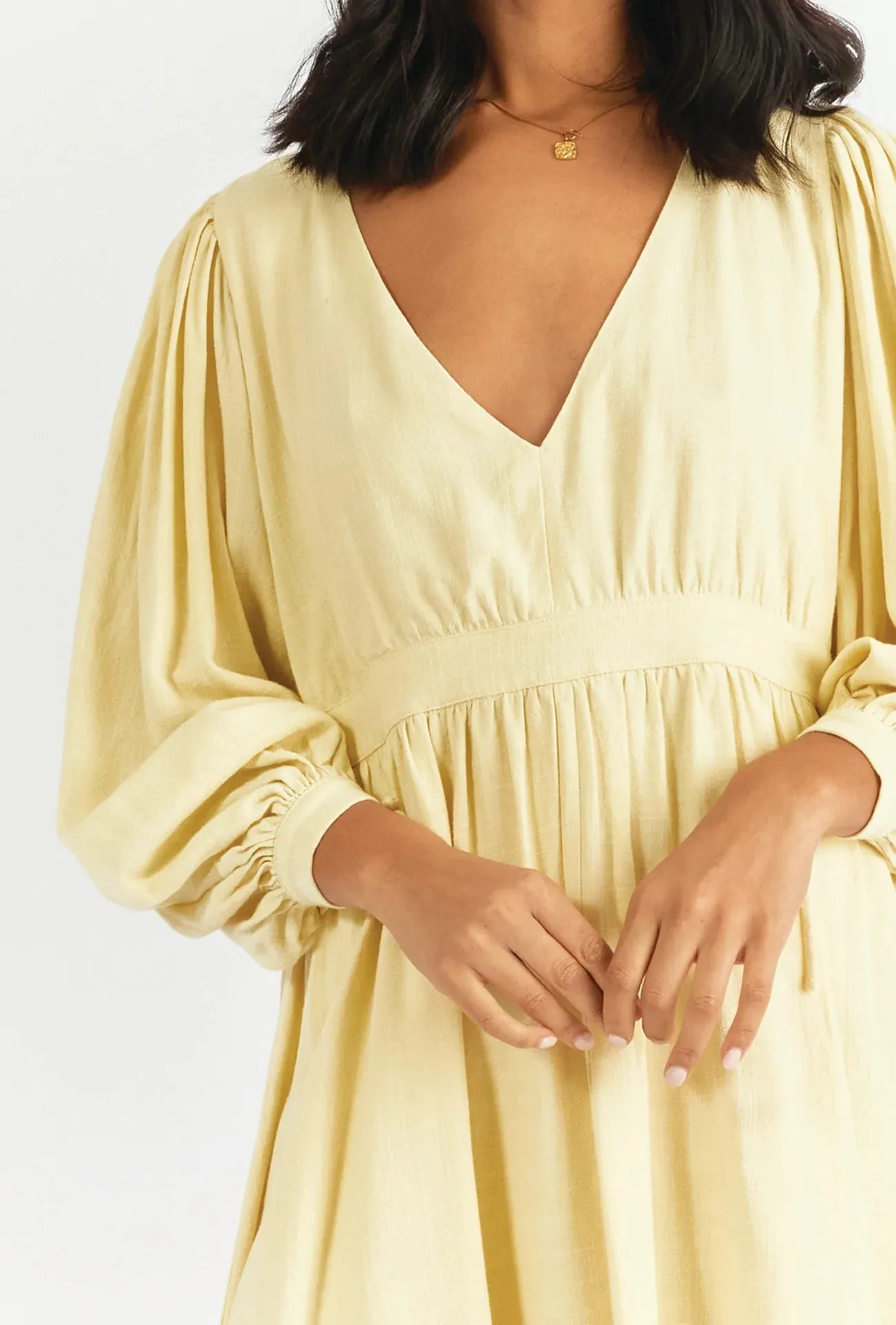 Marcela Mini Dress Butter