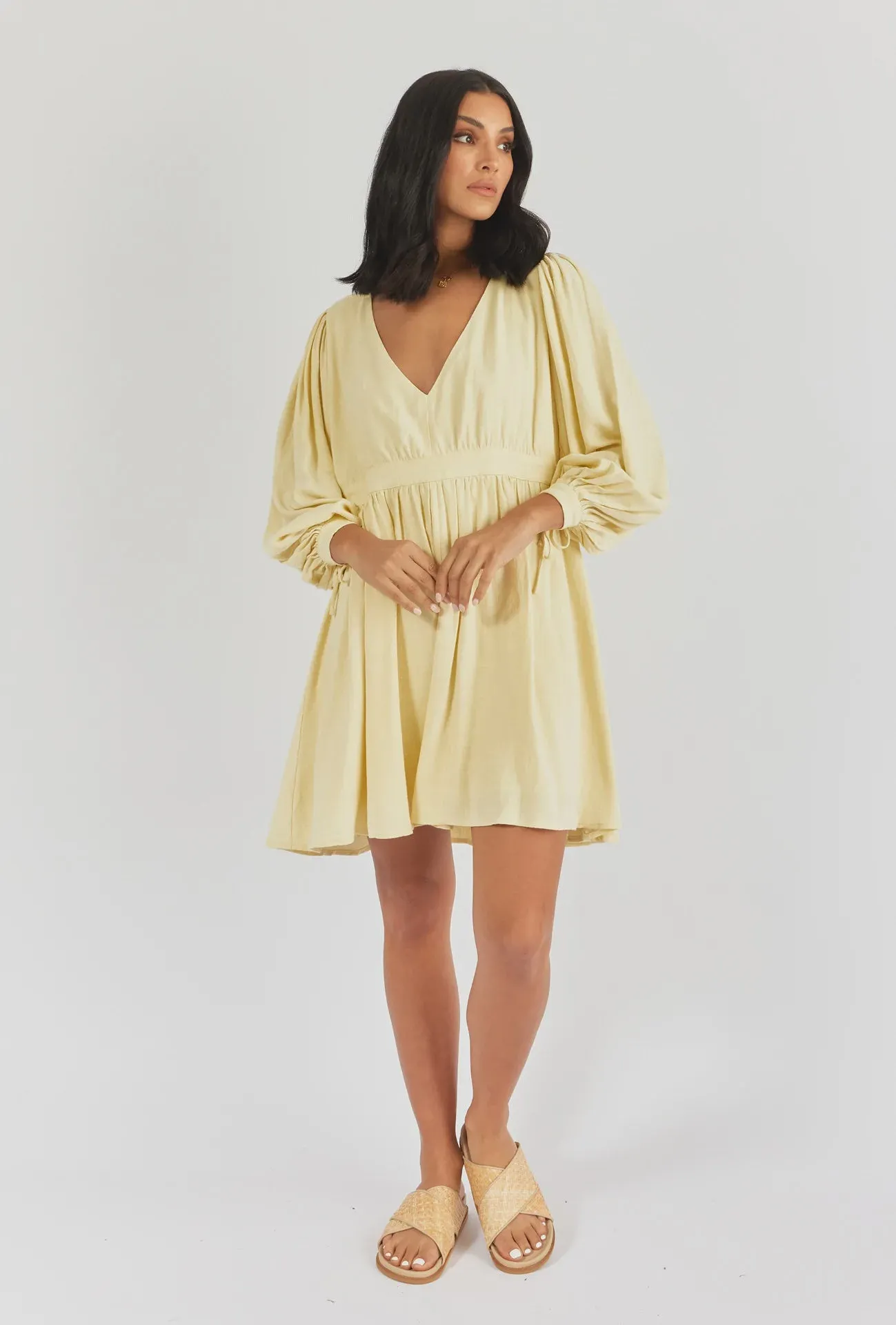 Marcela Mini Dress Butter