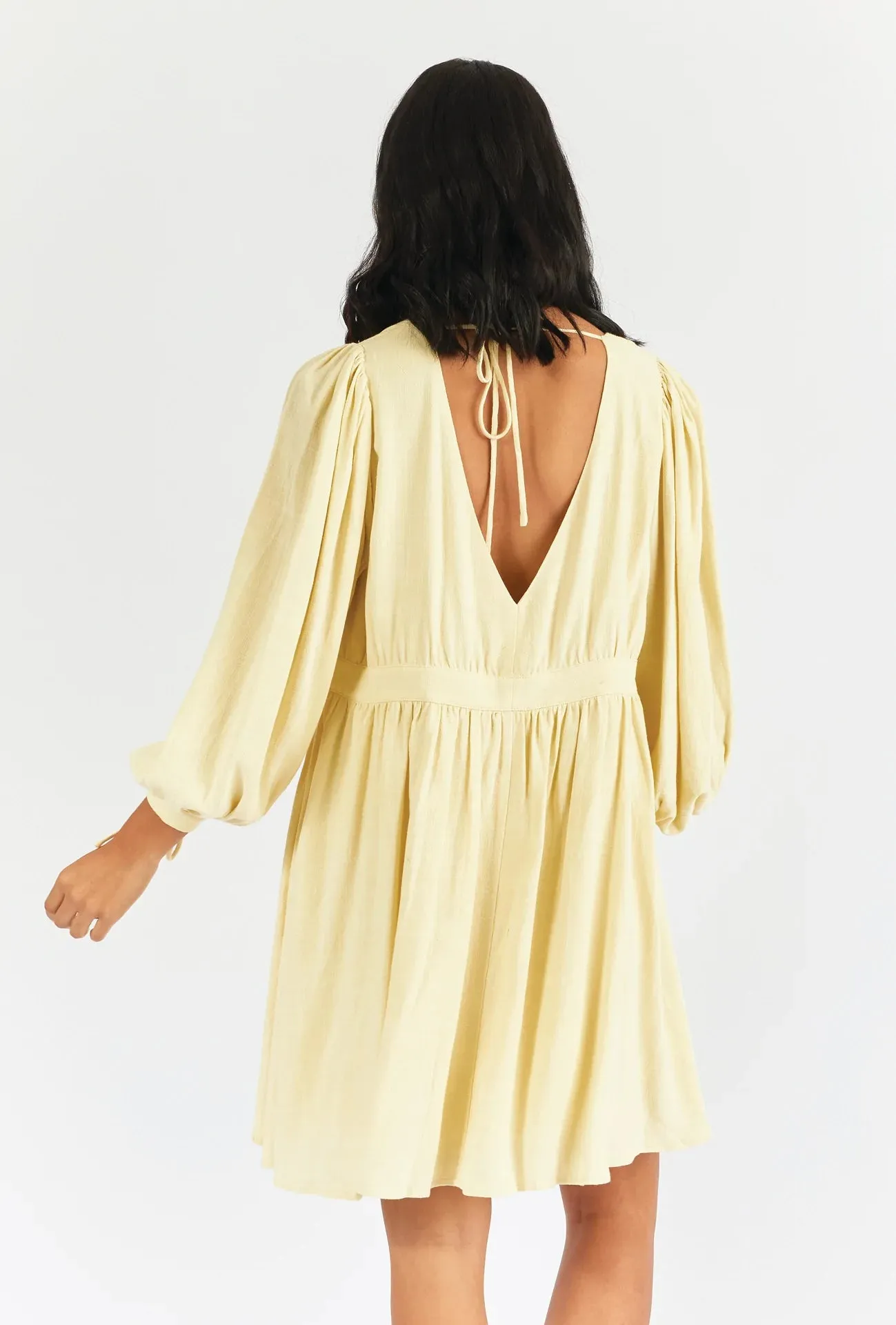 Marcela Mini Dress Butter