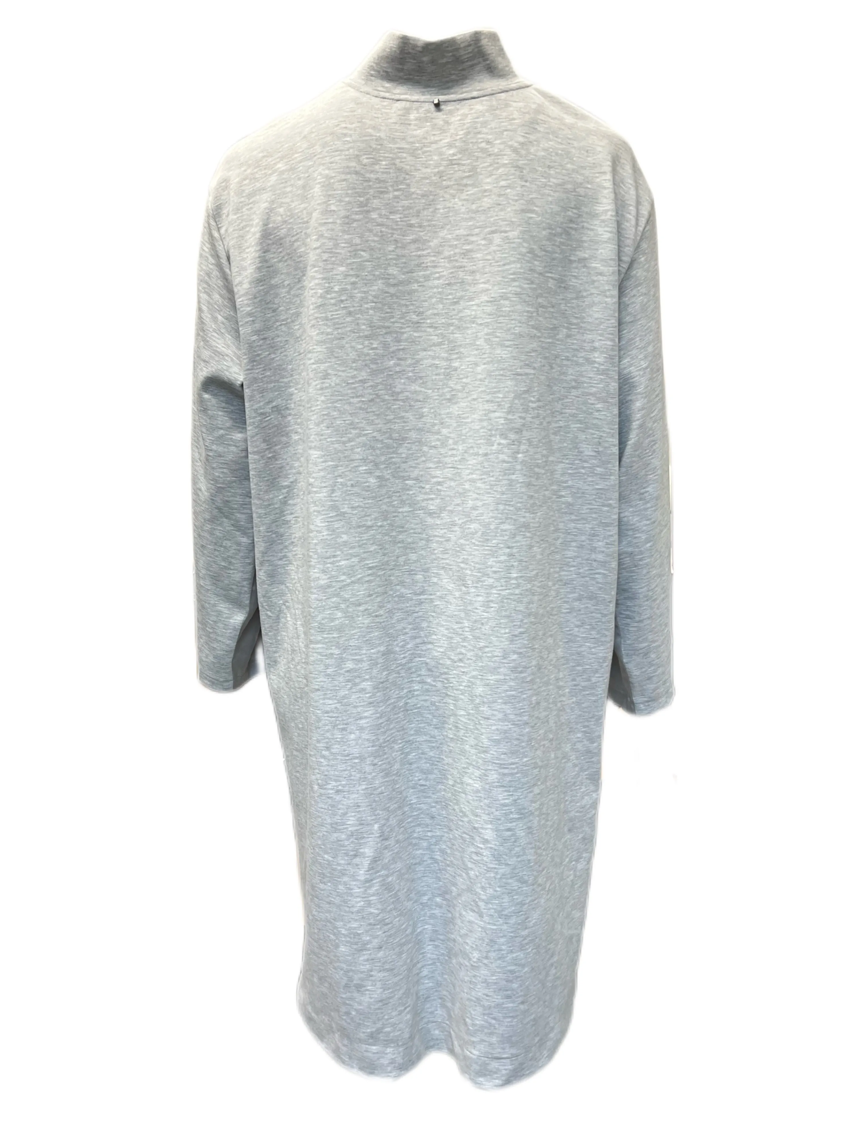 Marina Rinaldi Women's Grey Oculare Jersey Dress NWT