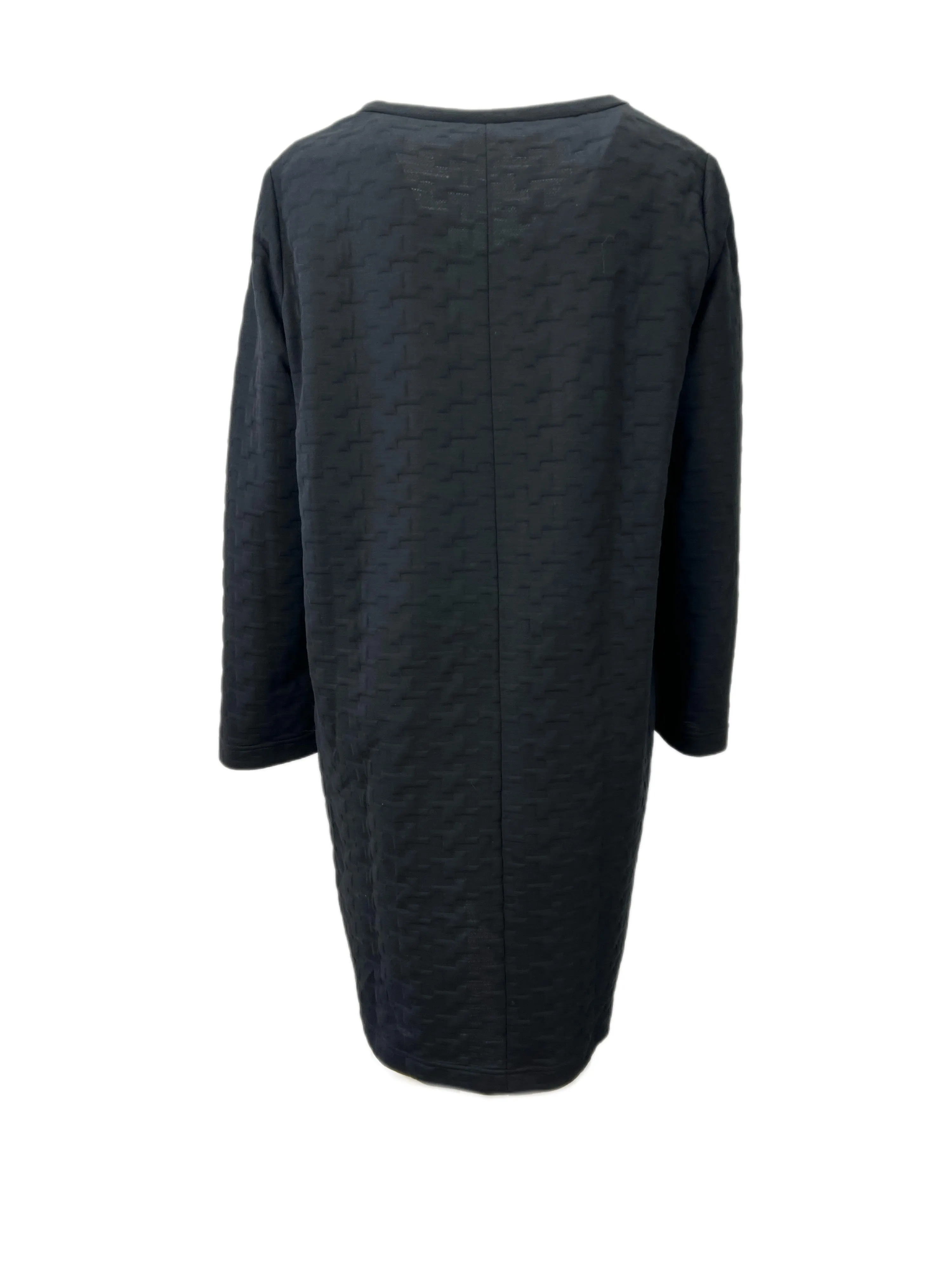 Marina Rinaldi Women's Nero Omega Long Sleeve Dress Size XL NWT