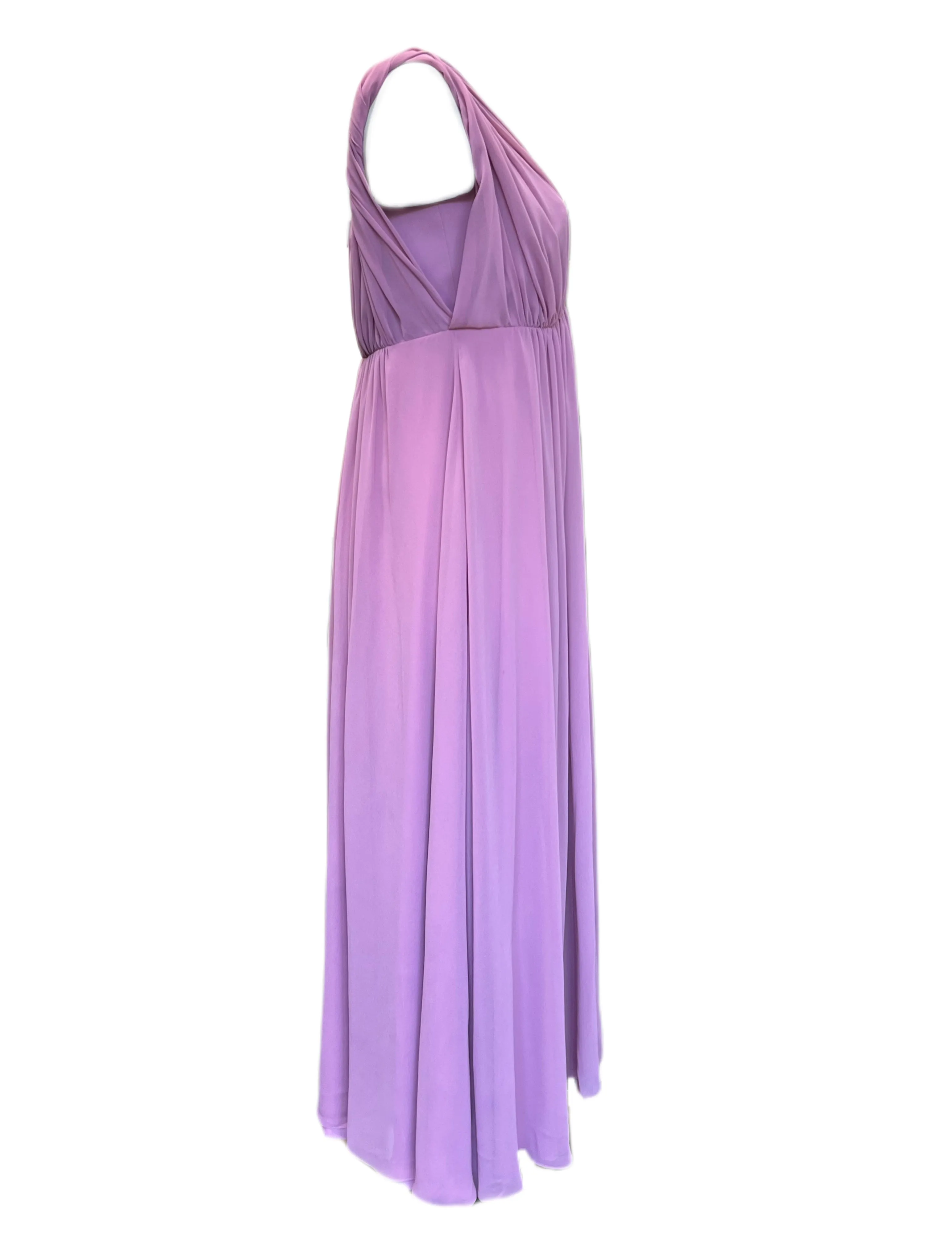 Marina Rinaldi Women's Pink Danzare Maxi Dress Size 12W/21 NWT