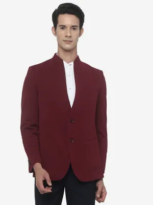 Maroon Blazer | JB Studio