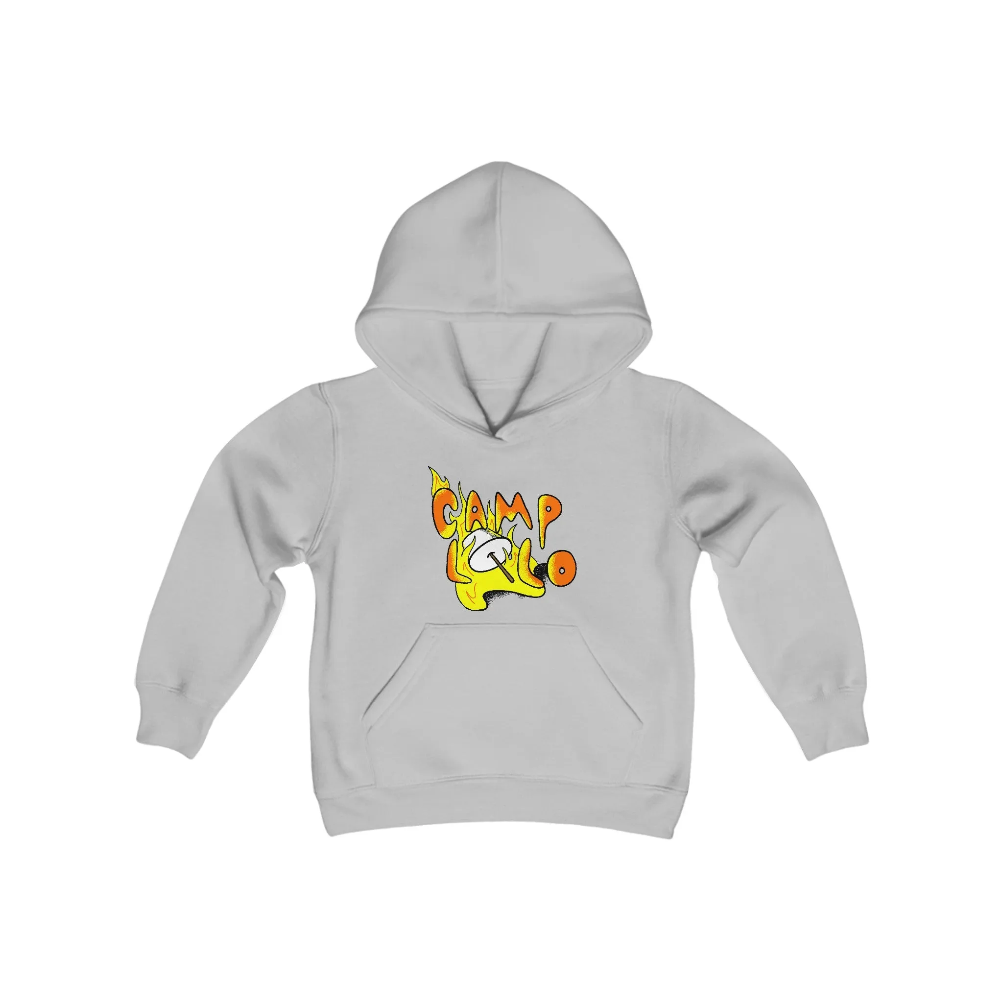 Marshmallow Youth Hooded Sweatshirt
