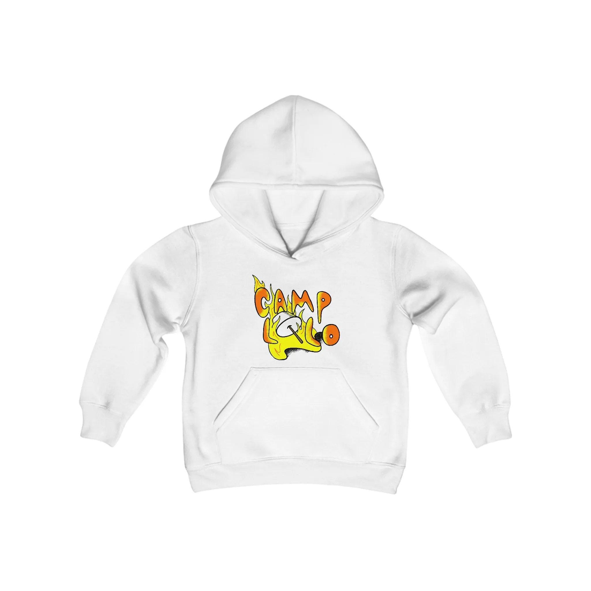 Marshmallow Youth Hooded Sweatshirt