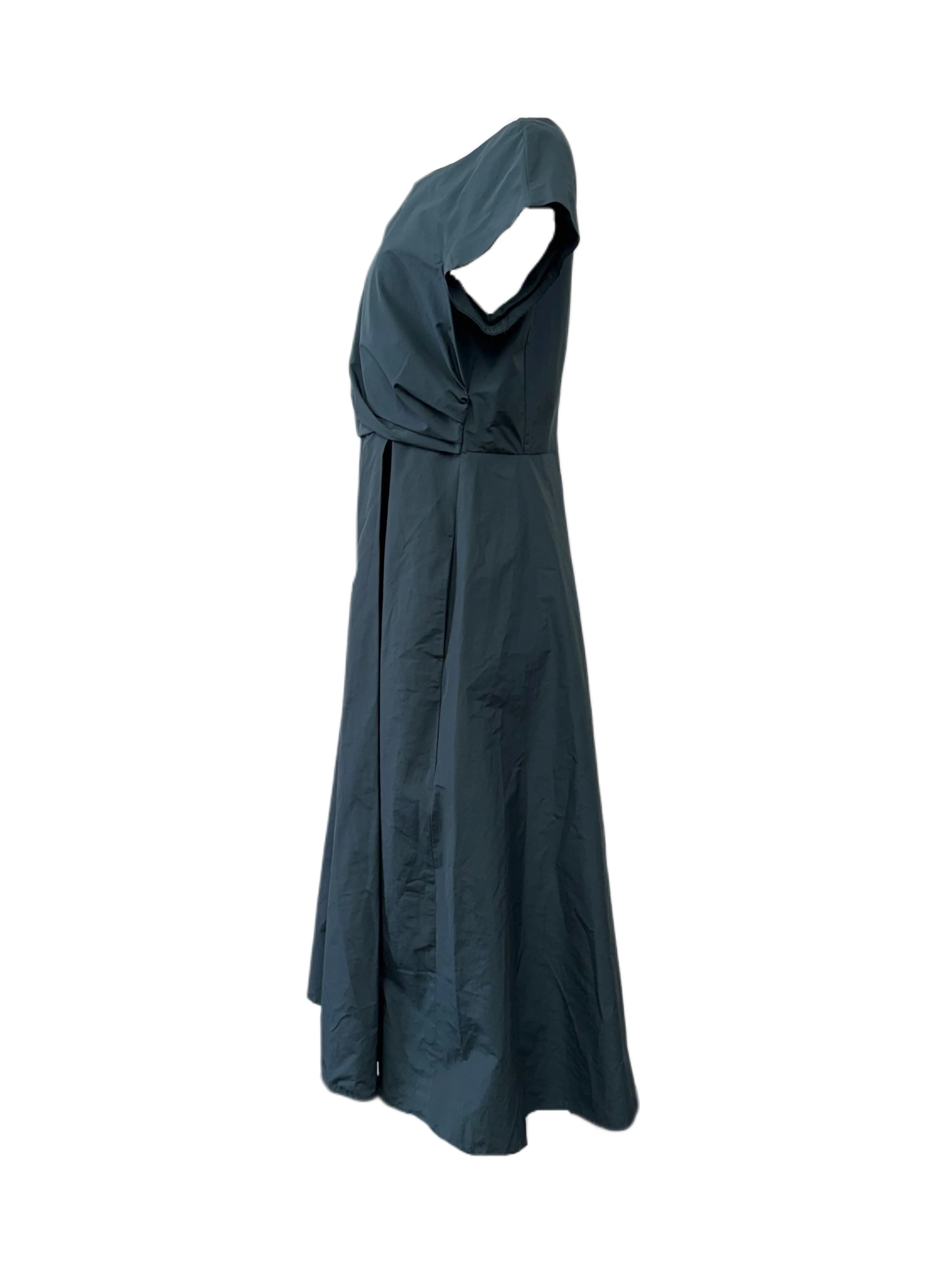 Max Mara Women's Green Orata A-Line Dress NWT