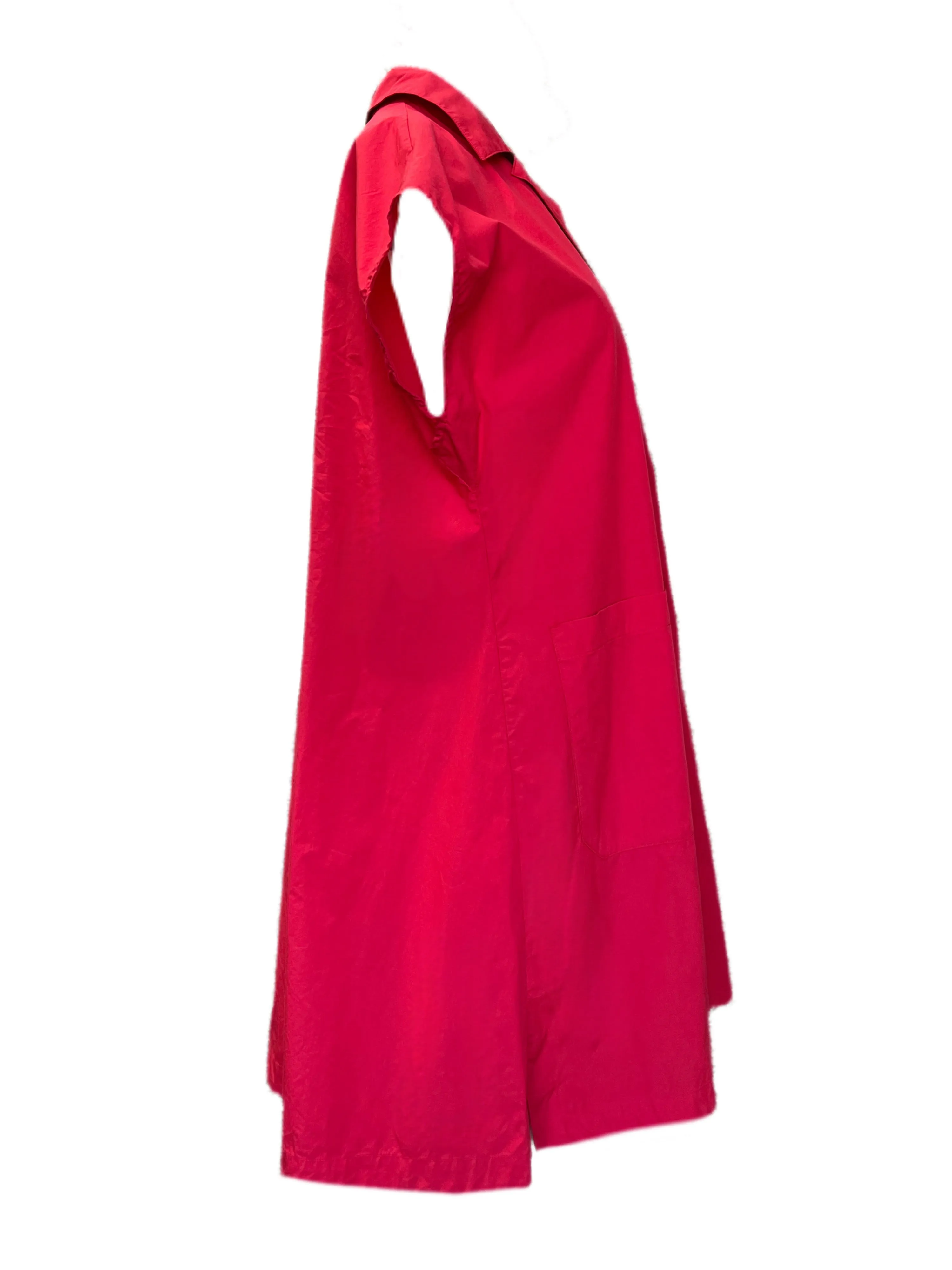 Max Mara Women's Red Benny A Line Dress Size 4 NWT