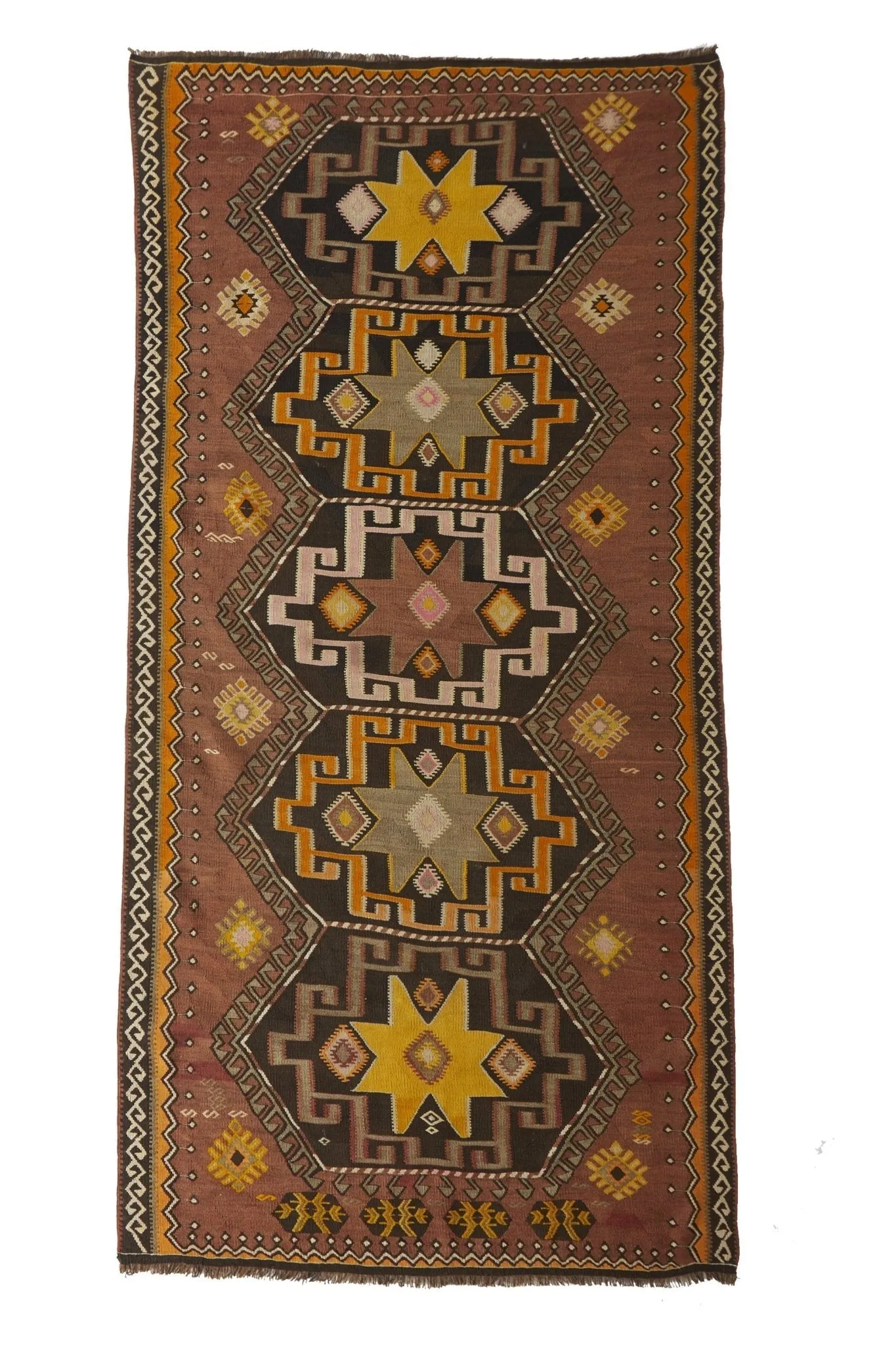 'Maxine' Kilim Rug- 4'8" x 10'3"