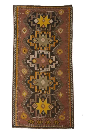 'Maxine' Kilim Rug- 4'8" x 10'3"