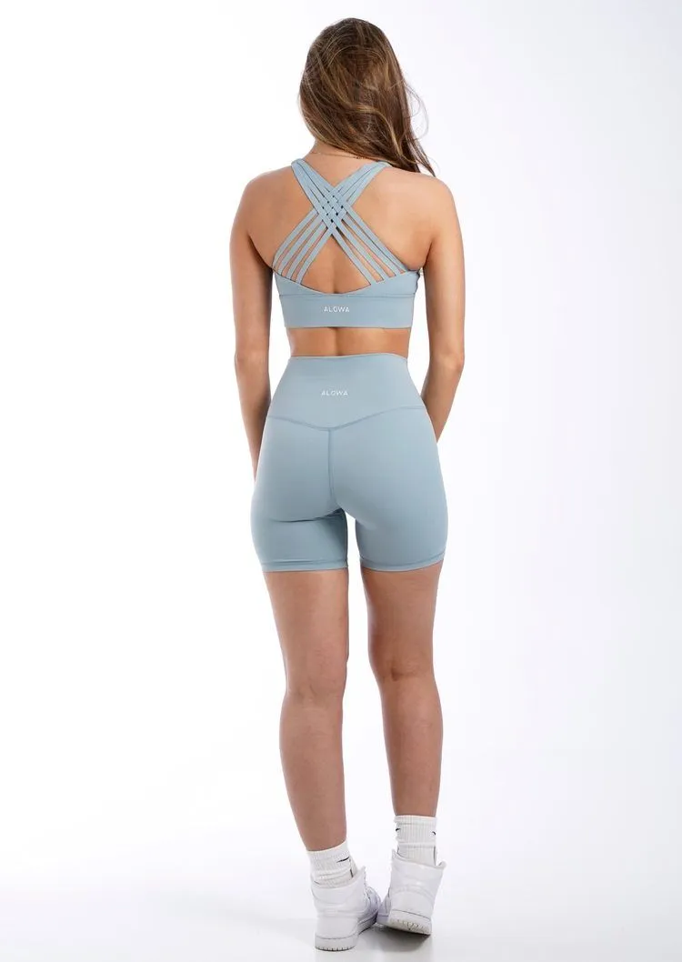Mayli Biker 6" Powder Blue