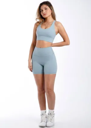 Mayli Biker 6" Powder Blue