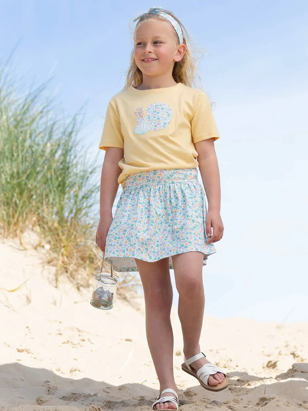Meadow ditsy skort soft
