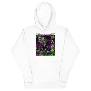 Megadeth Neon Rust in Peace Jumbo Print Hoodie
