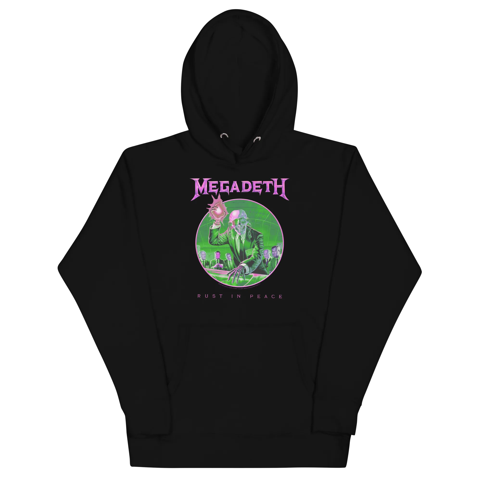 Megadeth Purple Rust Jumbo Print Hoodie