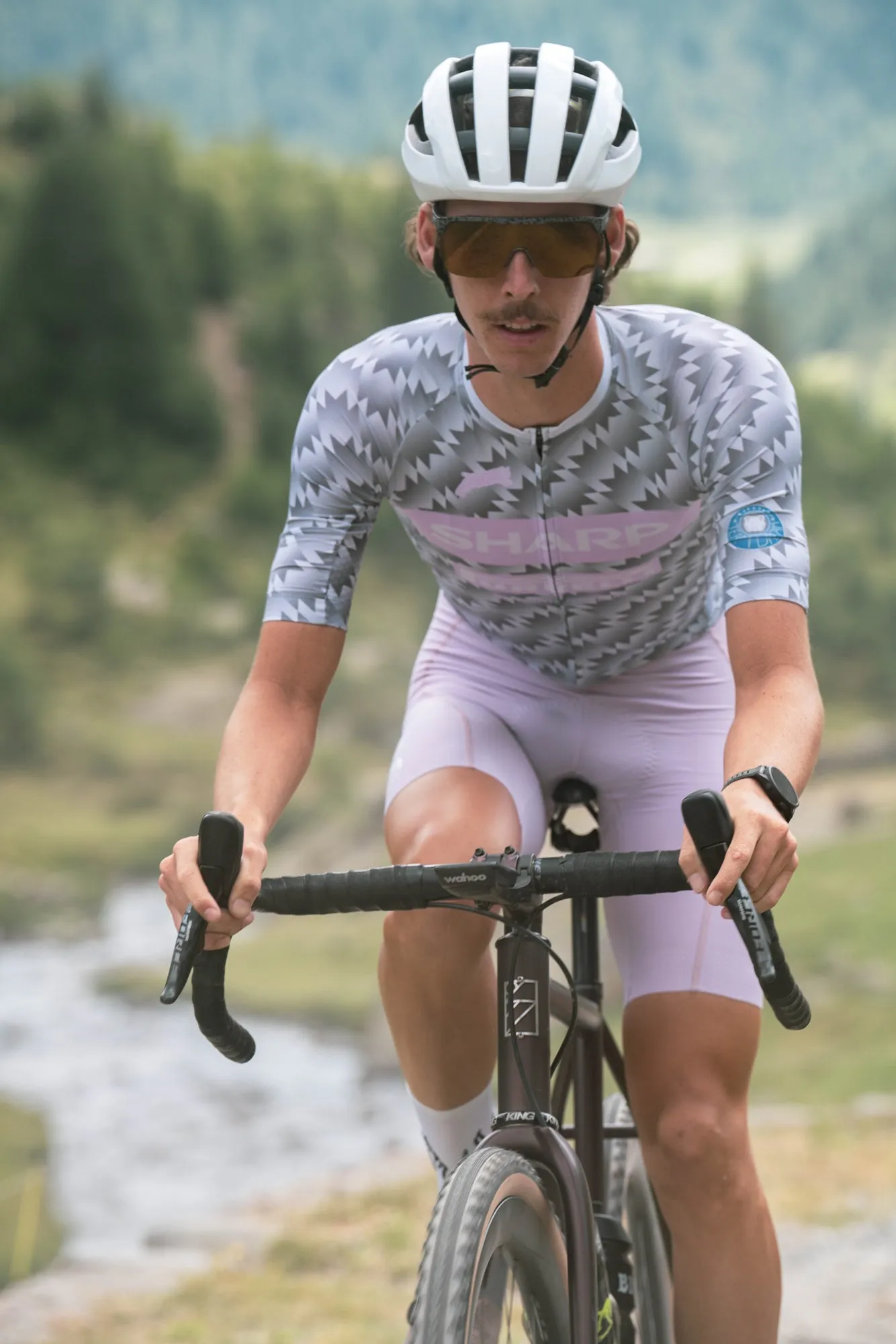 Men's über Pro Boney Bib Soft Pink