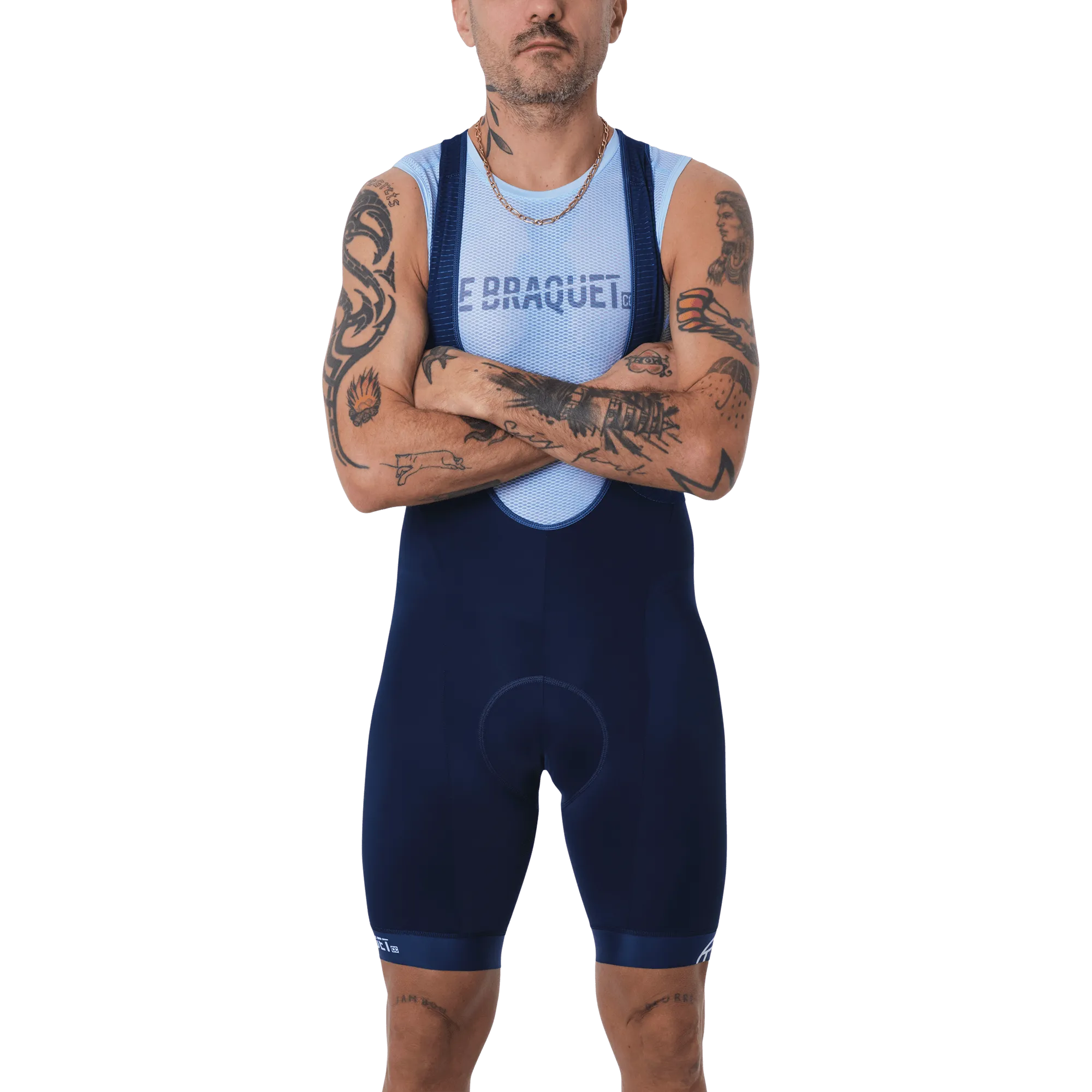 Men's Bib Shorts | MOUVEMENT 2 Slate
