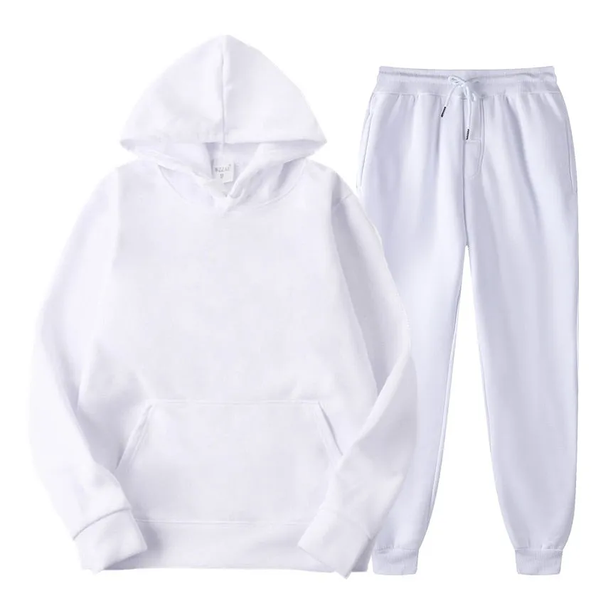 Men's Hoodies   Sweatpants Two Piece