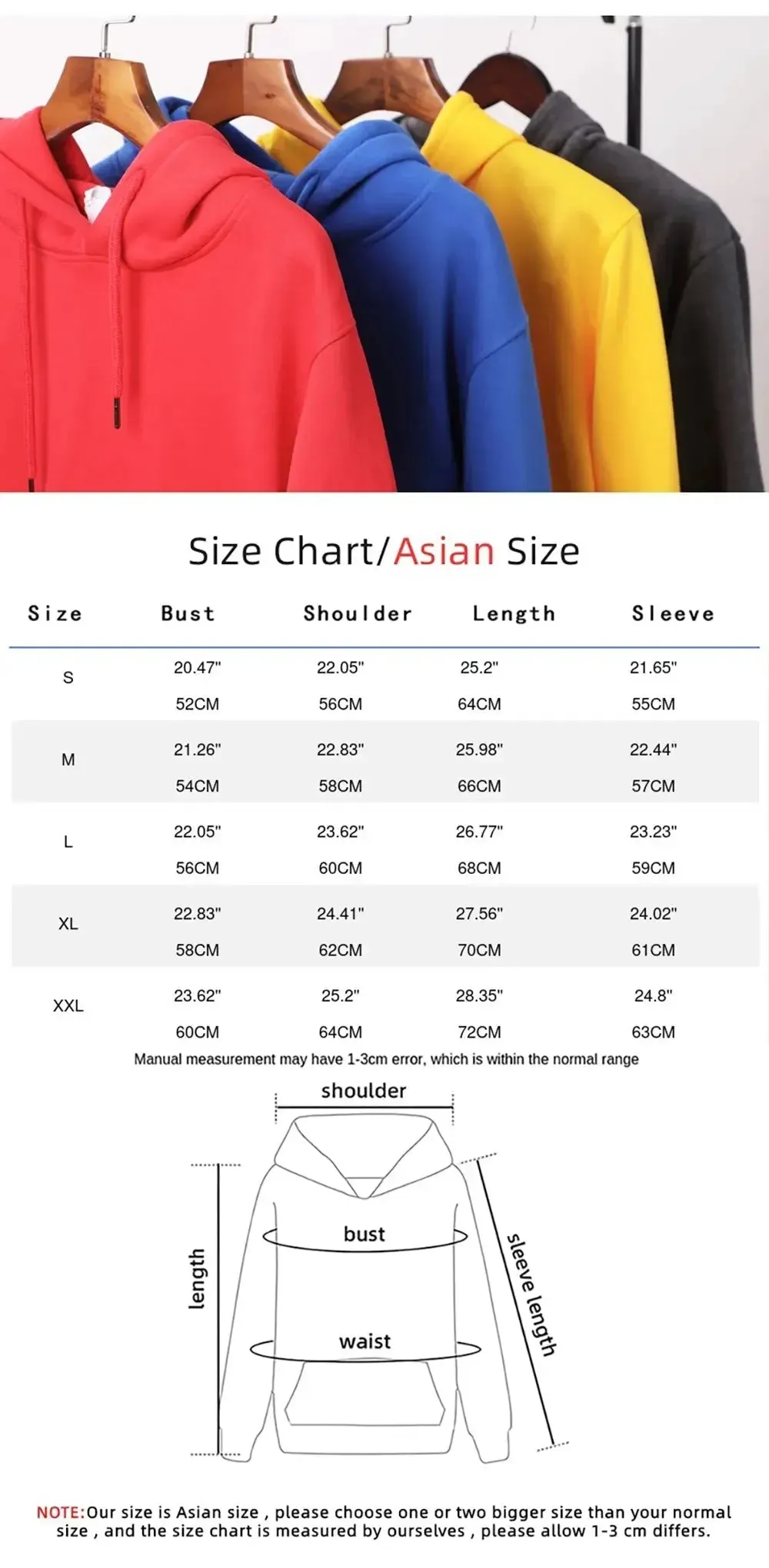 Men’s Solid Color Fleece Hoodies: Warm, Breathable Pullovers for Casual Streetwear Fashion