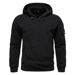 Men's tactical outdoor hooded sweatshirt