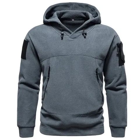 Men's tactical outdoor hooded sweatshirt