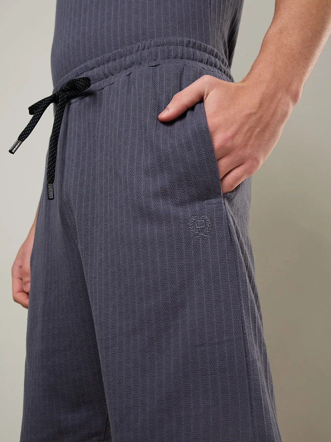 Men's Textured Jacquard Shorts