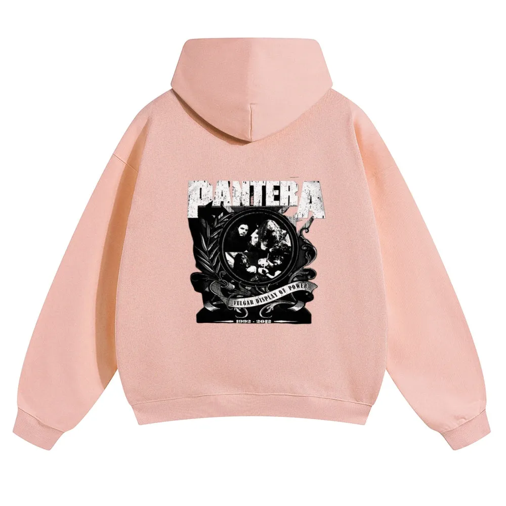 Mens Vintage Pantera Rock Hoodies