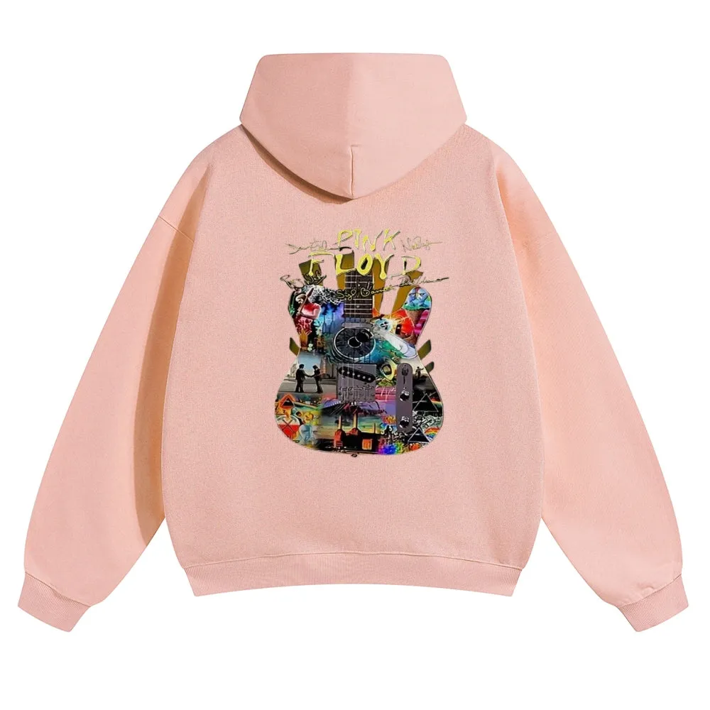 Mens Vintage Pink Floyd Rock Hoodies