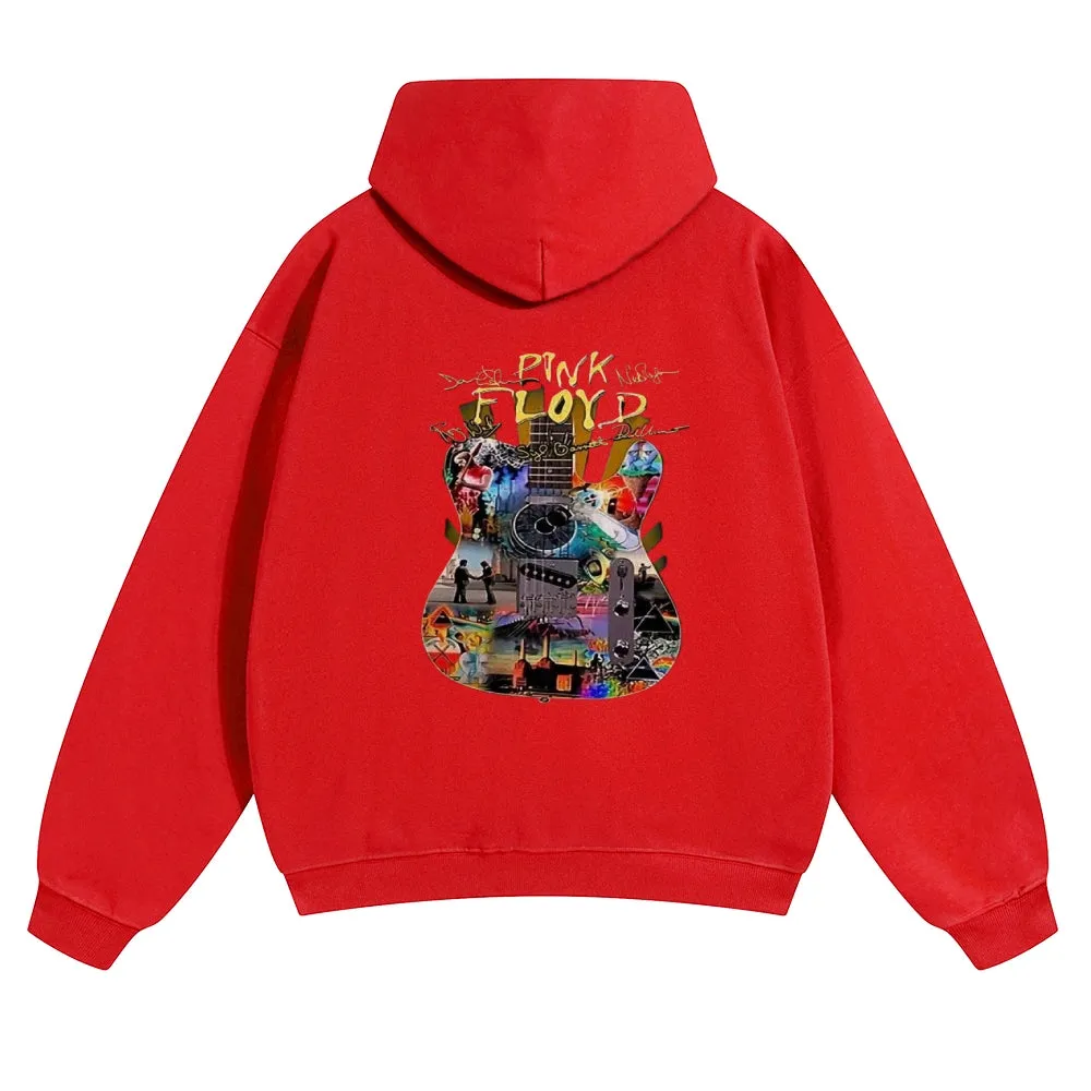 Mens Vintage Pink Floyd Rock Hoodies