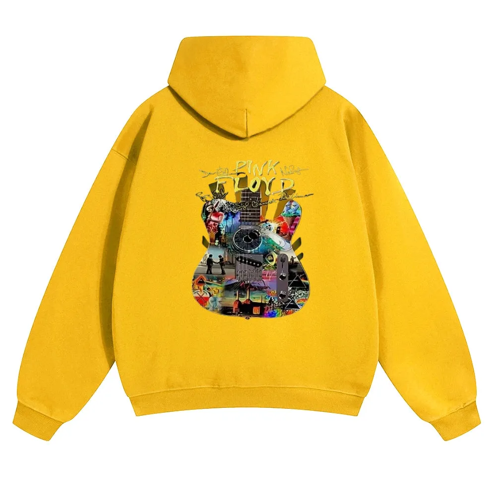 Mens Vintage Pink Floyd Rock Hoodies