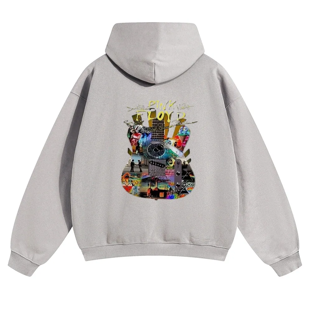 Mens Vintage Pink Floyd Rock Hoodies