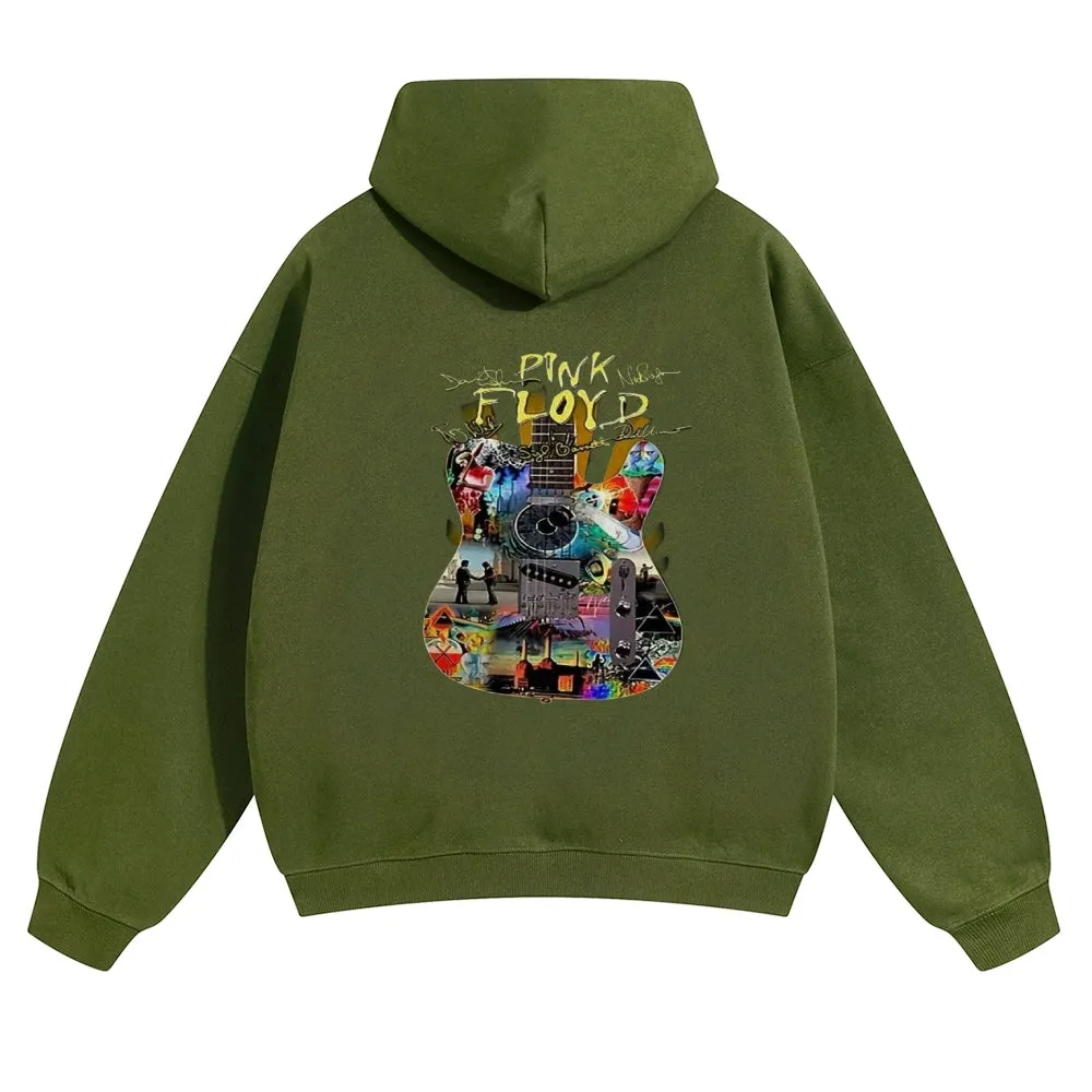 Mens Vintage Pink Floyd Rock Hoodies