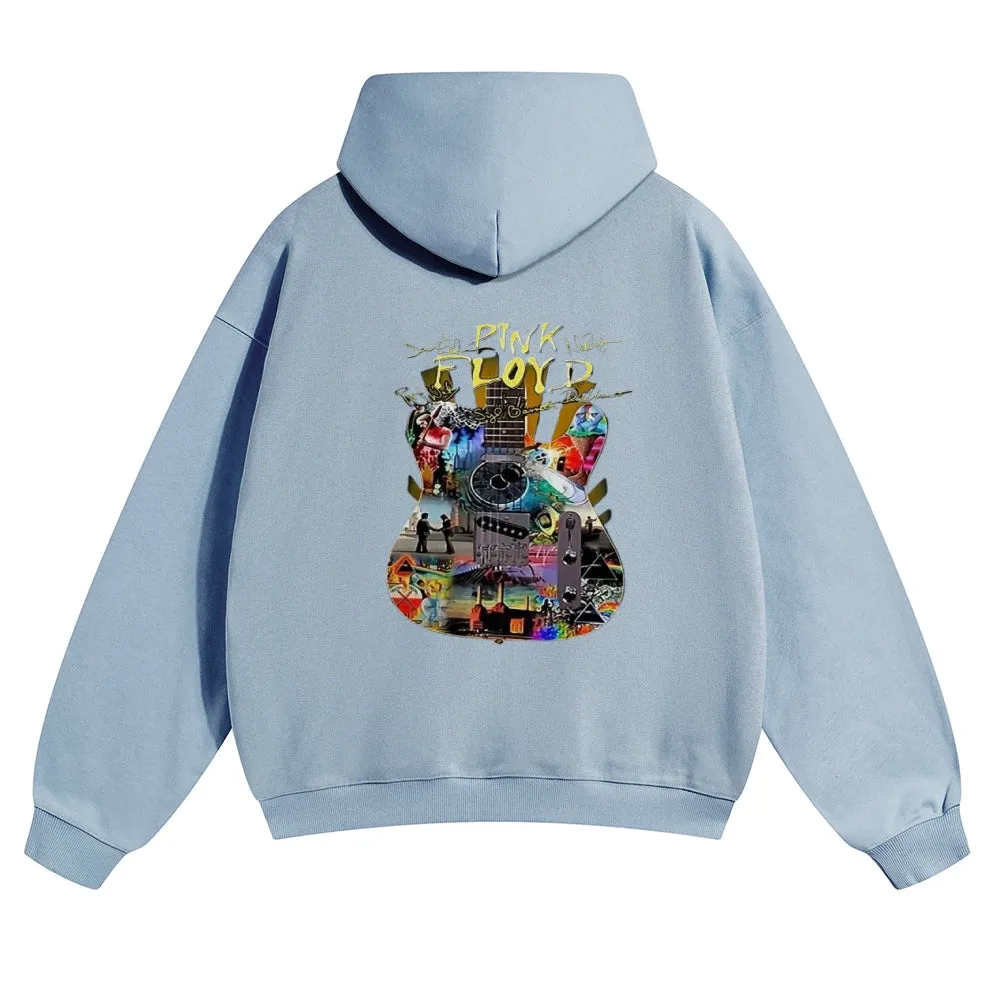 Mens Vintage Pink Floyd Rock Hoodies