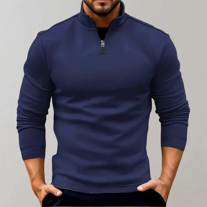 Men's zipped turtleneck - Alvin