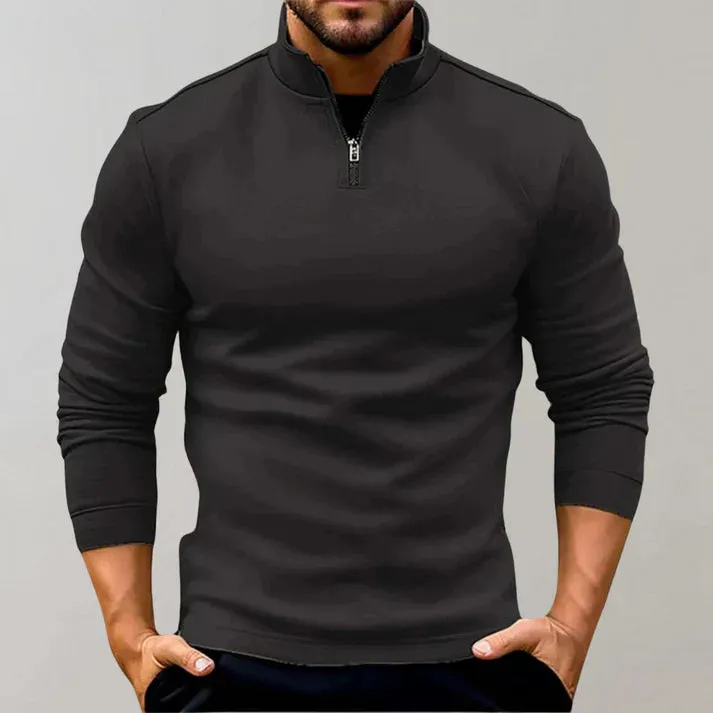Men's zipped turtleneck - Alvin