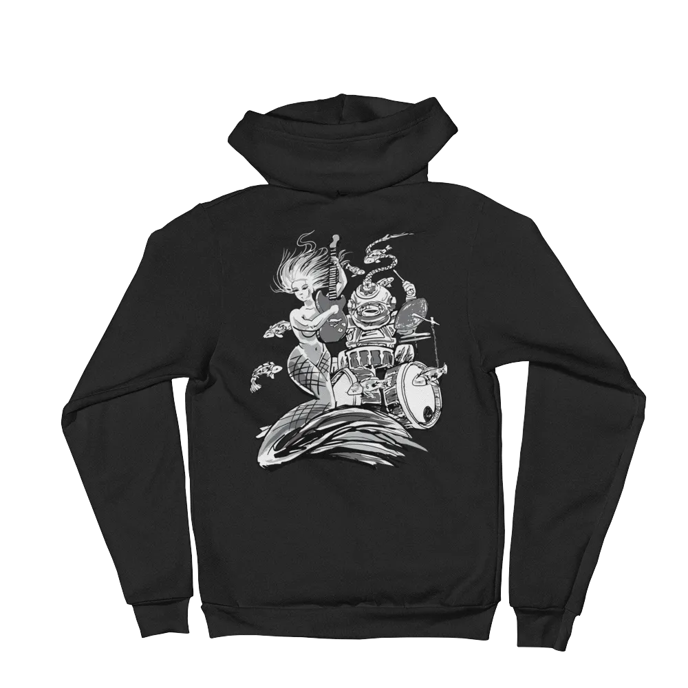Mermaid On Guitar Hoodie